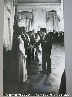 President Kennedy and the First Lady host 49 Nobel Prize Winners at The White House where JFK Quipped: "This is the greatest gathering of knowledge and talent in the White House since Thomas Jefferson dined alone" 