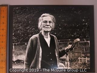 Large Format B + W Photo Titled "The Face of Appalachia"; by Douglas Chevalier