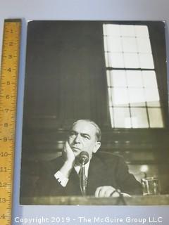 Large Format B + W Photo; thought to be William O'Dwyer; 100th Mayor of New York; 1946-1950