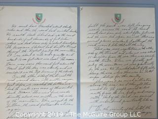 1944 WW II Letter Home from soldier in Tehran 