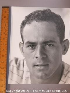 Large Format B + W photo of Luis Apericio, Chicago White Sox 