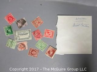 Collection of foreign postage stamps