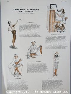 (4) Vintage Esquire Cartoons