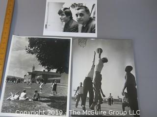 Collection of Sports Photos including Pistol Pete Maravich and Father; taken by Arthur Rickerby