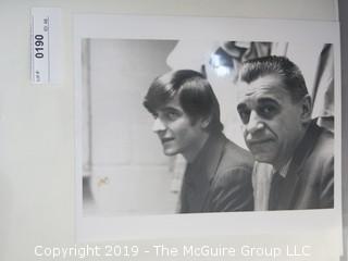 Collection of Sports Photos including Pistol Pete Maravich and Father; taken by Arthur Rickerby