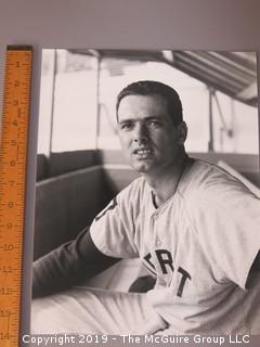 Large Format B + W photo of Rocky Colavito; Detroit Tigers; circa 1960