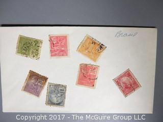 Collection of foreign postage stamps