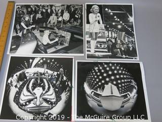 Large Format B + W photos of U.S. auto shows in the 1960's and 70's