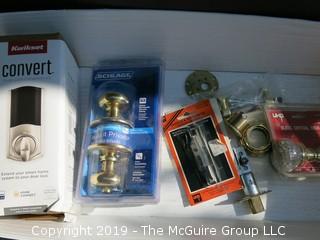 Collection of Assorted Door Hardware