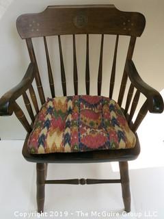 Bicentennial Captains Chair; marked S. Bent and Bros. 