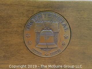 Bicentennial Captains Chair; marked S. Bent and Bros. 