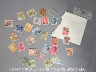 Collection of foreign postage stamps