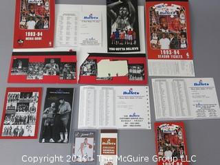 Washington Bullets Memorabilia