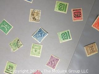 Collection of foreign postage stamps