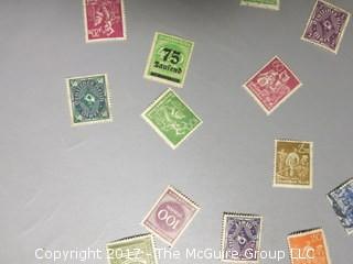 Collection of foreign postage stamps