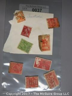 Collection of foreign postage stamps