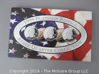 1999 Platinum Edition; State Quarters