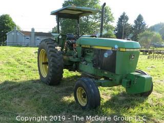 John Deere Tractor; Model 2955; 5276 hours;.SN# L02955G652063