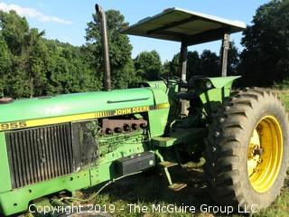 John Deere Tractor; Model 2955; 5276 hours;.SN# L02955G652063