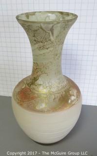 Ceramic Vase, designed by M. Valenti, Italy 10" tall