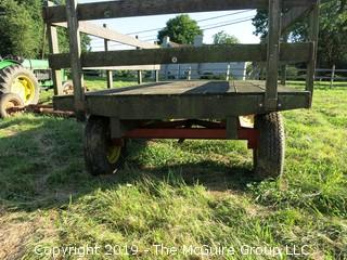 Standard Metal Frame Hay Wagon 