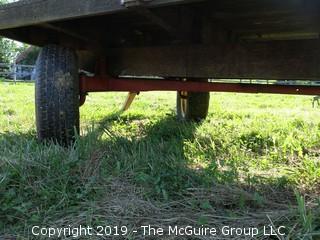 Standard Metal Frame Hay Wagon 