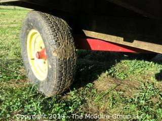 Standard Metal Frame Hay Wagon 