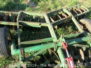 Double Action 10' Wide Disc Harrow  (CAN BE LOCKED IN UP POSITION FOR TRAVEL ON ROAD)