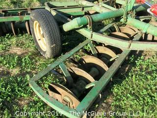 Double Action 10' Wide Disc Harrow  (CAN BE LOCKED IN UP POSITION FOR TRAVEL ON ROAD)