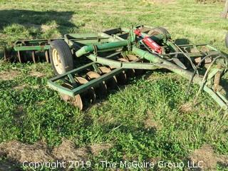 Double Action 10' Wide Disc Harrow  (CAN BE LOCKED IN UP POSITION FOR TRAVEL ON ROAD)