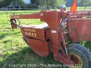 New Holland Model 1411 Discbine Cutter/Conditioner; Serial #619227; Cutting Width 10" 4" 