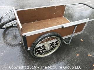 Large Wheel Garden Cart with extra rim and tire