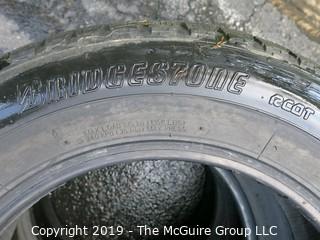 Set of (3) Bridgestone "Blizzak" Steel Belted Radial Tires; 205/60R15