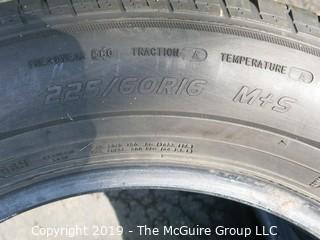 Set of (2) Cooper CS-4 Touring Tires; 225/60R16