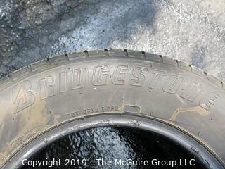 Set of (2)  Bridgestone "Potenza" Tires; 225/60R16 