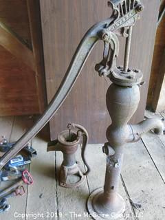 (2) Myers Hand Cranked Water Pumps  