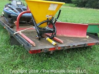 1985 Dual Axle Utility Trailer; 8' x 16'; 2" ball; needs work