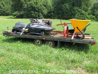 1985 Dual Axle Utility Trailer; 8' x 16'; 2" ball; needs work