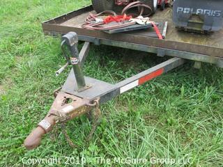 1985 Dual Axle Utility Trailer; 8' x 16'; 2" ball; needs work