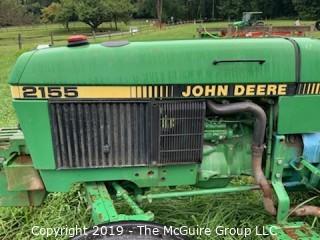 John Deere Tractor; Model 2155; 2134 hours