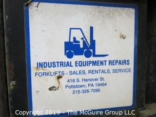 Yale Forklift; 3000 lb. capacity; 5231 hours; needs battery, tune up and propane tank, according to consignor