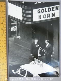 Photographic Story of RFK's U.S. Department of Justice Criminal Prosecution of Jimmy Hoffa, circa 1960's.  Contains more than 75 large format B&W photos, credited to Arthur Rickerby, who chronicled the life of Walter Sheridan, special assistant to Robert F. Kennedy and head prosecuter in the case for a feature story by LIFE Magazine.  Other notables in the story were Jim Neal, Dave Vestal, Bill French.  James Riddle Hoffa was an American labor union leader who served as the President of the International Brotherhood of Teamsters union from 1957 until 1971. He vanished in late July 1975, at age 62.

 
 
