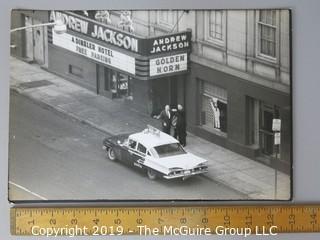 Photographic Story of RFK's U.S. Department of Justice Criminal Prosecution of Jimmy Hoffa, circa 1960's.  Contains more than 75 large format B&W photos, credited to Arthur Rickerby, who chronicled the life of Walter Sheridan, special assistant to Robert F. Kennedy and head prosecuter in the case for a feature story by LIFE Magazine.  Other notables in the story were Jim Neal, Dave Vestal, Bill French.  James Riddle Hoffa was an American labor union leader who served as the President of the International Brotherhood of Teamsters union from 1957 until 1971. He vanished in late July 1975, at age 62.

 
 
