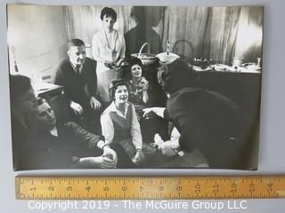 Photographic Story of RFK's U.S. Department of Justice Criminal Prosecution of Jimmy Hoffa, circa 1960's.  Contains more than 75 large format B&W photos, credited to Arthur Rickerby, who chronicled the life of Walter Sheridan, special assistant to Robert F. Kennedy and head prosecuter in the case for a feature story by LIFE Magazine.  Other notables in the story were Jim Neal, Dave Vestal, Bill French.  James Riddle Hoffa was an American labor union leader who served as the President of the International Brotherhood of Teamsters union from 1957 until 1971. He vanished in late July 1975, at age 62.

 
 
