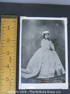 Scrapbook of 19th century actress, Fanny Janauschek