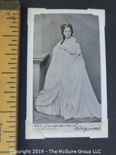 Scrapbook of 19th century actress, Fanny Janauschek