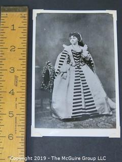 Scrapbook of 19th century actress, Fanny Janauschek