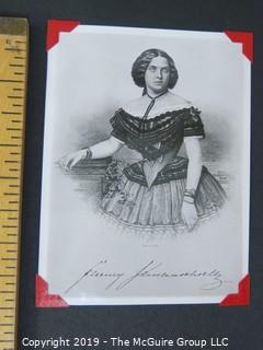 Scrapbook of 19th century actress, Fanny Janauschek