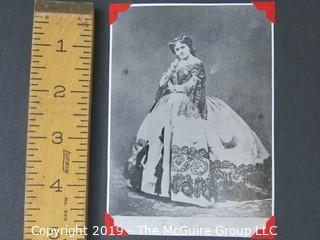 Scrapbook of 19th century actress, Fanny Janauschek