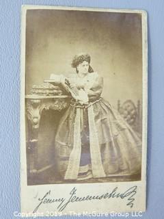 Scrapbook of 19th century actress, Fanny Janauschek